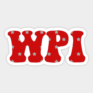 WPI Sticker